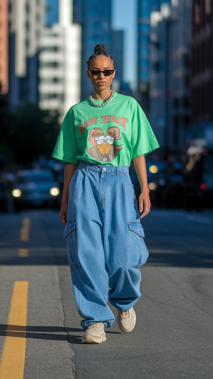 2000s Fashion Outfits Baggy: Embrace the Loose Fit outfit idea