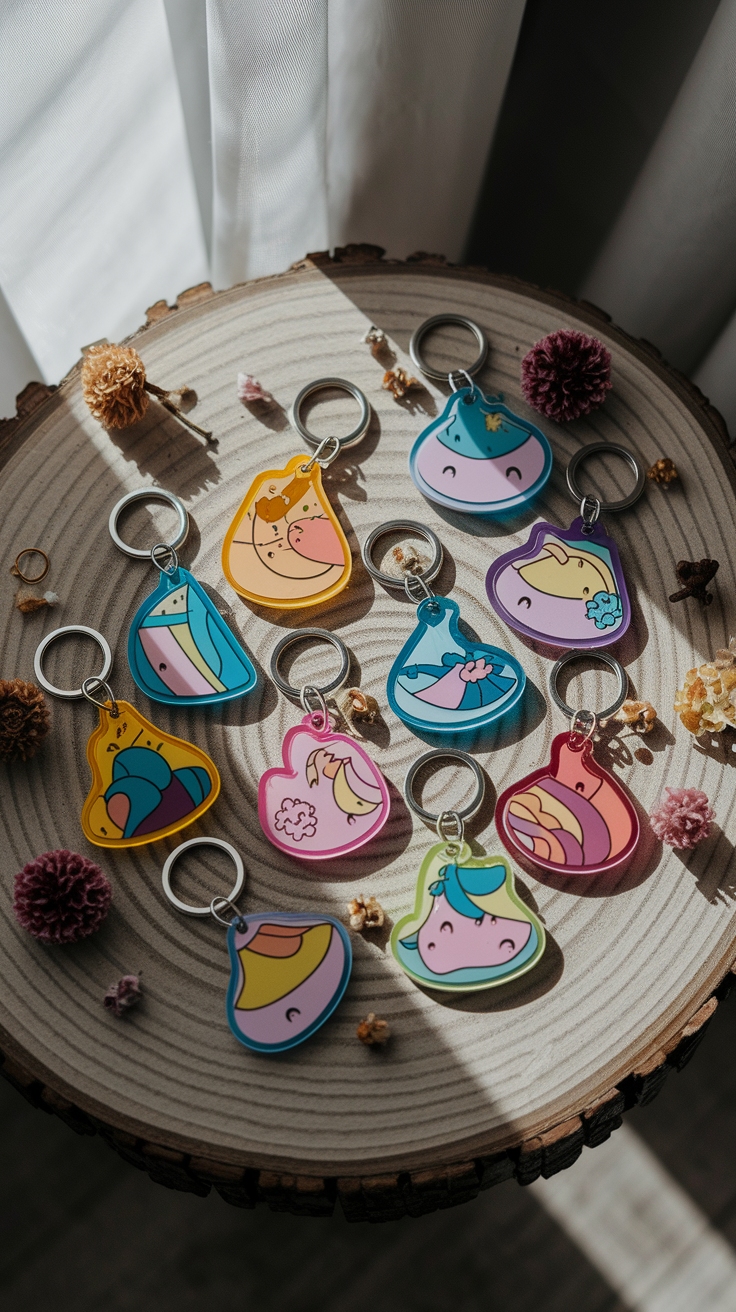 Creative Acrylic Keychain Ideas for Every Occasion outfit idea