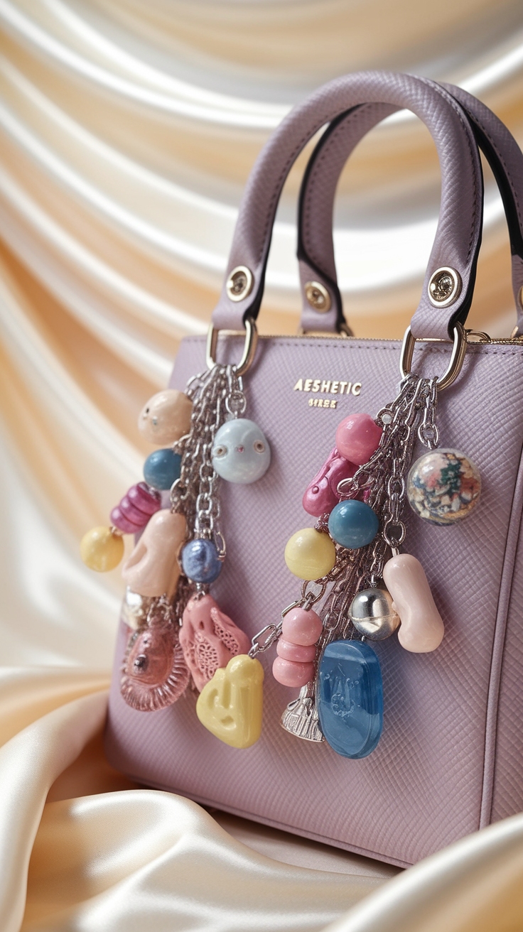 Aesthetic Bag Charms: Elevate Your Style Game outfit idea
