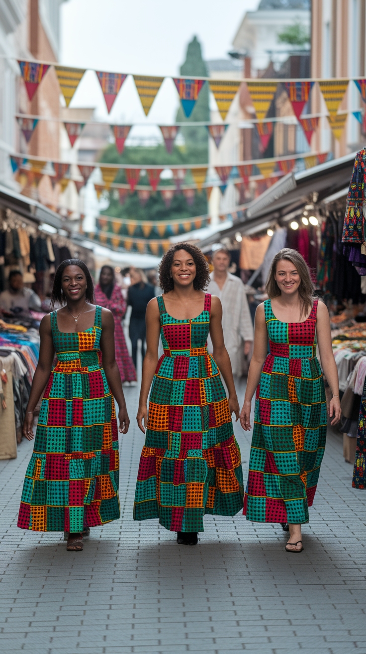 Vibrant African Maxi Dresses to Celebrate Your Heritage outfit idea
