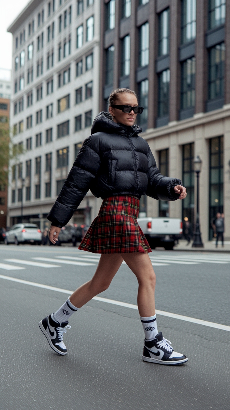 Air Jordan 1 Retro High OG Outfit Women jkkt Style Guide outfit idea