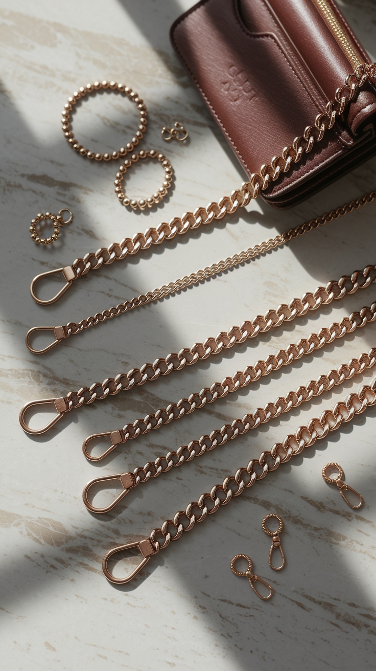 Bag Chain Accessories: Trendy Additions to Your Bags outfit idea