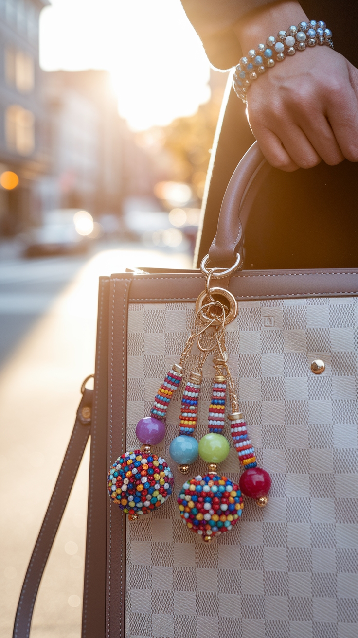 Bag Charms Beads: Add a Pop of Color to Your Bags outfit idea