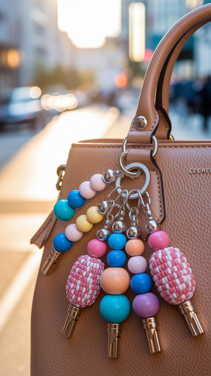 Bag Keychain Beads: Unique Styles to Personalize Your Bag outfit idea