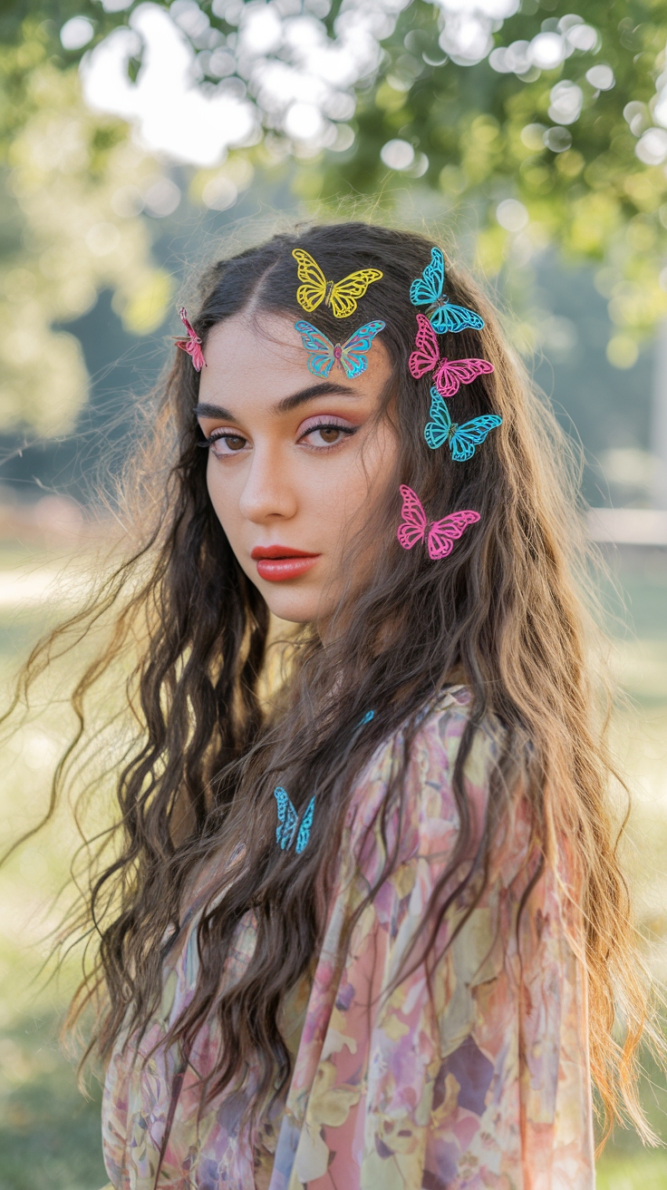 Butterfly Clips in Hair: Trendy Hairstyles to Try outfit idea