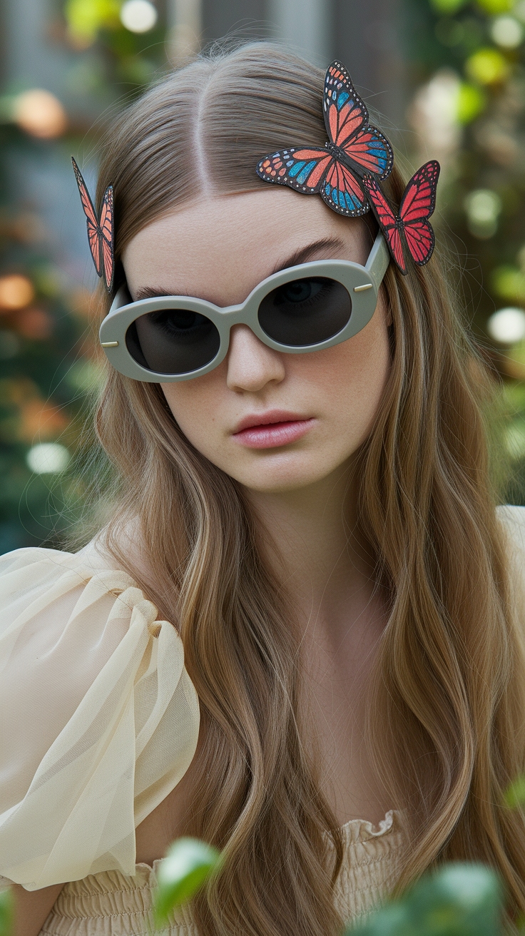 Butterfly Hair Clips: The Accessory You Need Now outfit idea