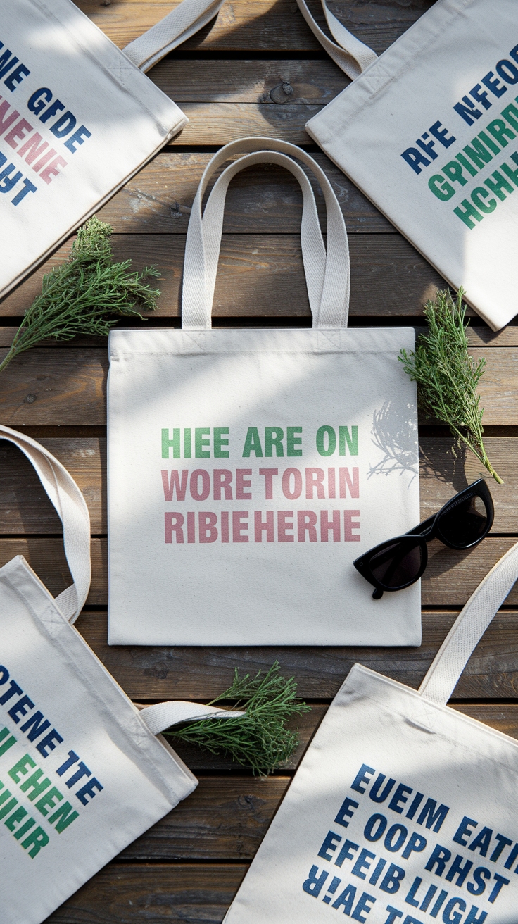 Unique Canvas Tote Bag Design Ideas for Your Style outfit idea