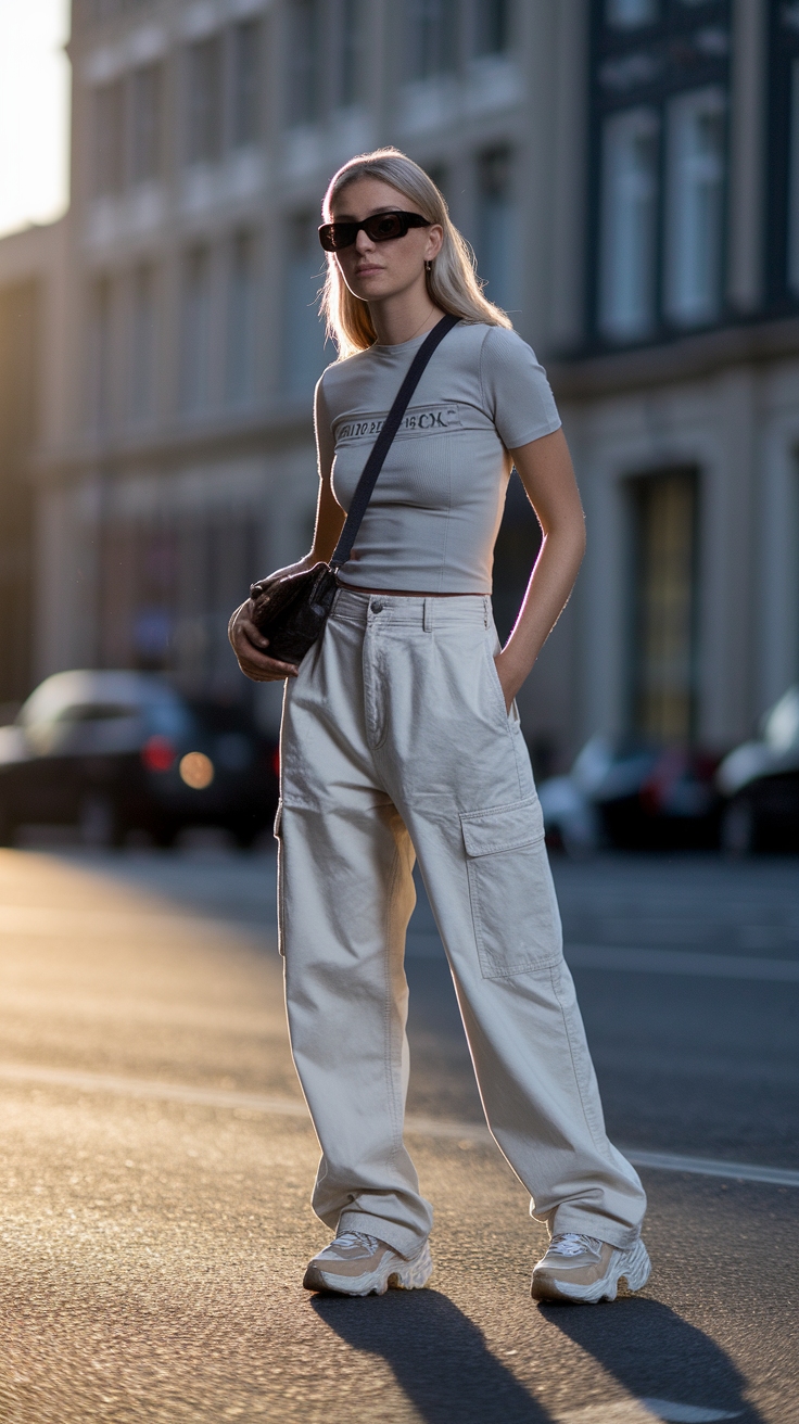 Creating a Cargo Pants Y2K Outfit: Nostalgic Vibes outfit idea