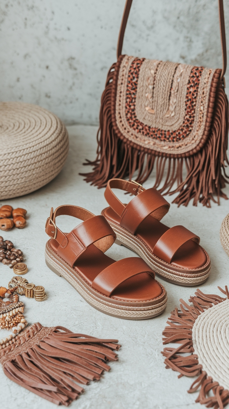 Choosing the Best Chunky Leather Sandals for Comfort outfit idea