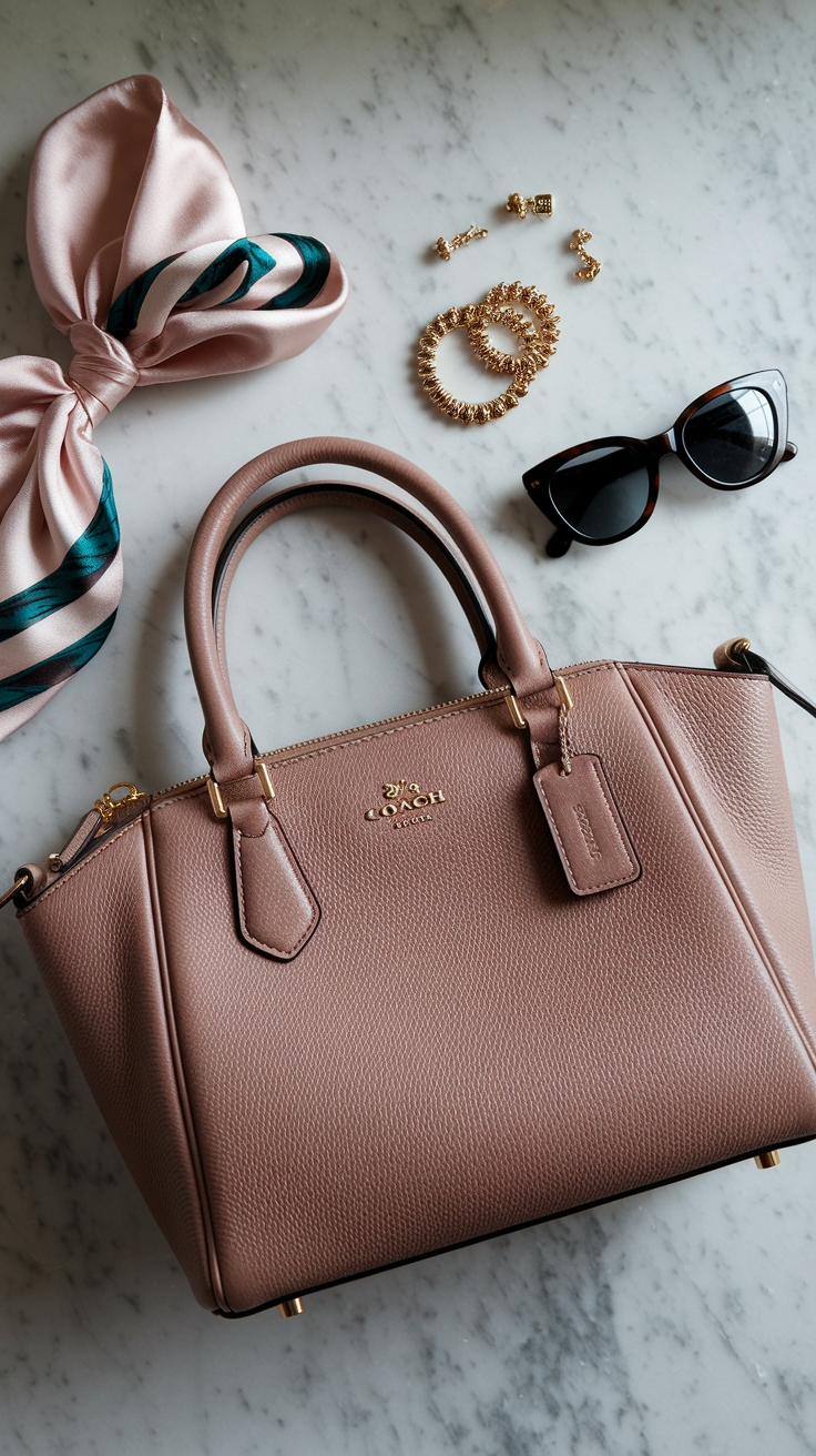 Stylish Coach Bag Accessories to Elevate Your Look outfit idea