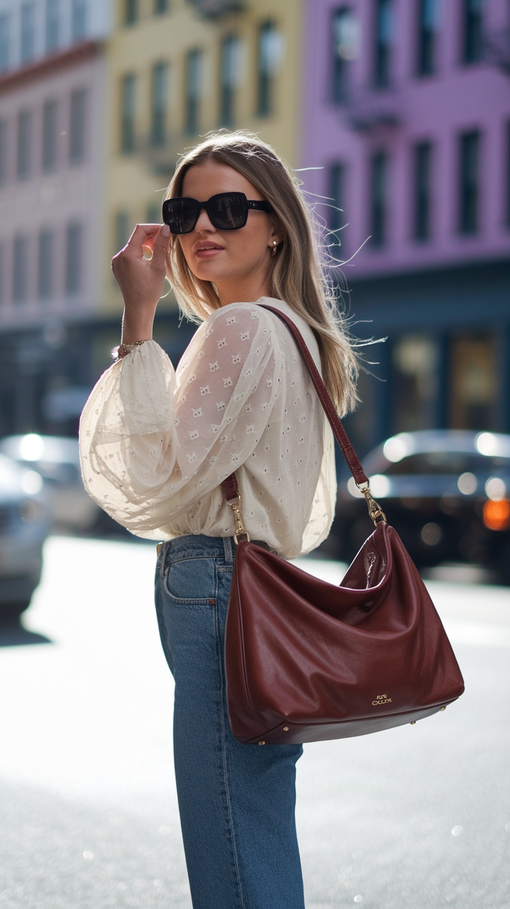 Styling Coach Hobo Bags Outfit for Everyday Wear outfit idea
