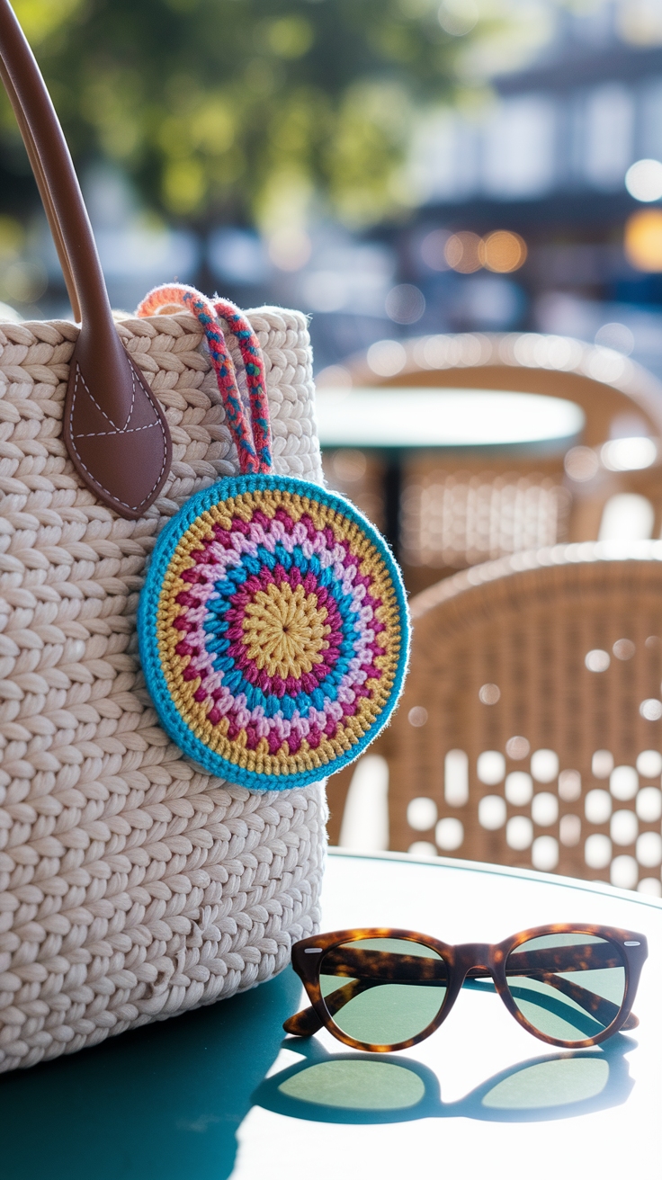 Crochet Bag Charm: Personalized Accessories to Love outfit idea