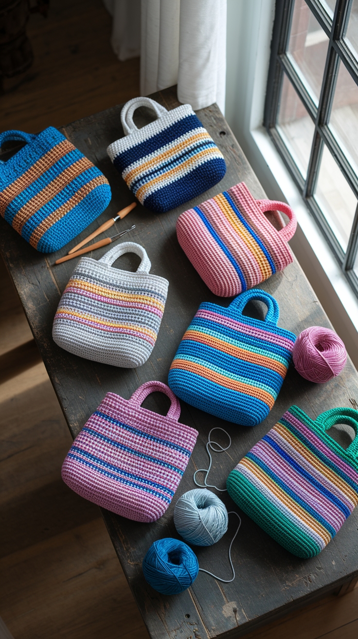 Unique Crochet Bag Design Ideas for Your Next Project outfit idea