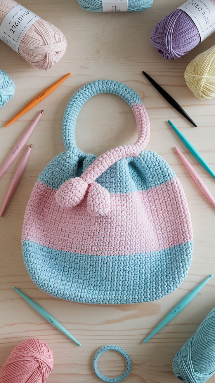 Crochet Japanese Knot Bag Pattern Free Oqkqx: Unique Design outfit idea