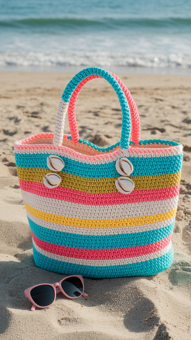 Free Crochet Tote Bag Pattern for Easy Crafting outfit idea