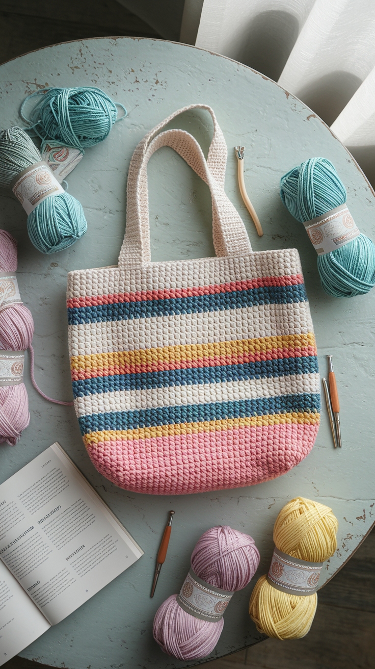 Crochet Tote Bag: Stylish and Sustainable Accessory outfit idea