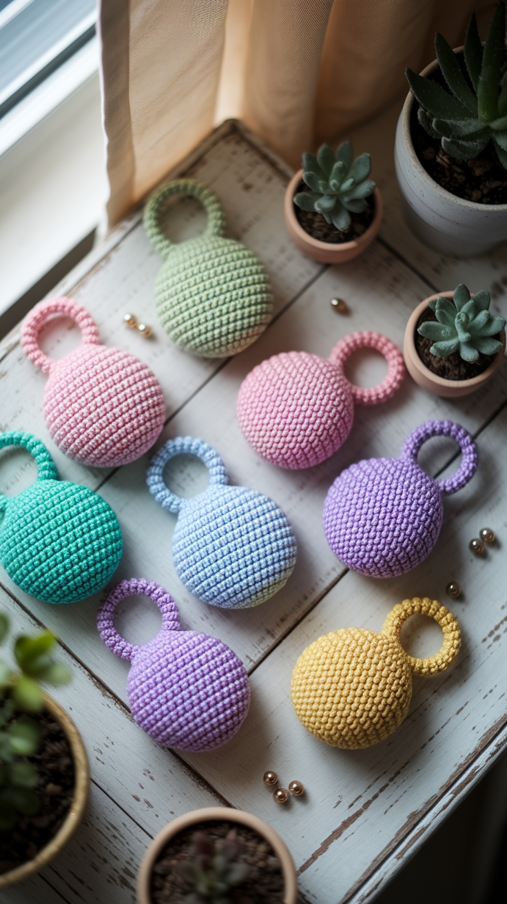 Charming Cute Crochet Bag Charms for Every Bag outfit idea