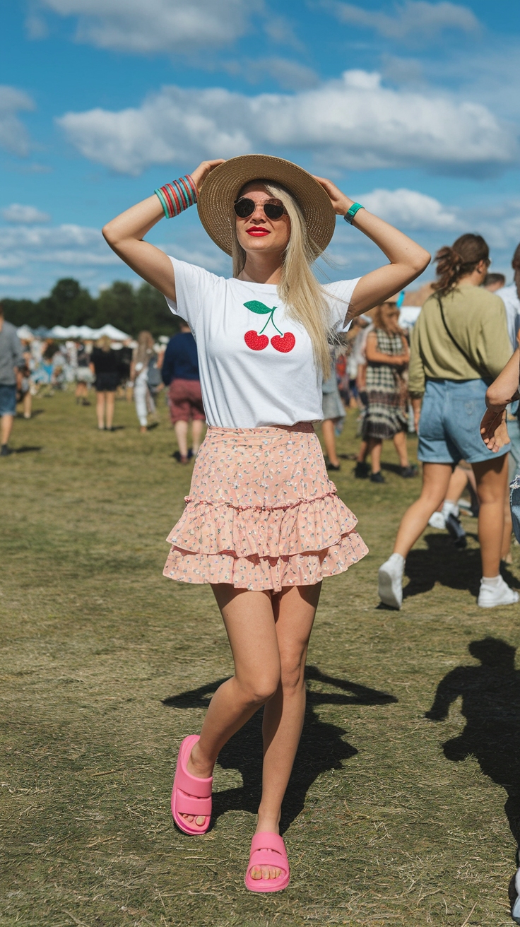 Cute Summer Festival Outfits: Bright and Breezy Looks outfit idea
