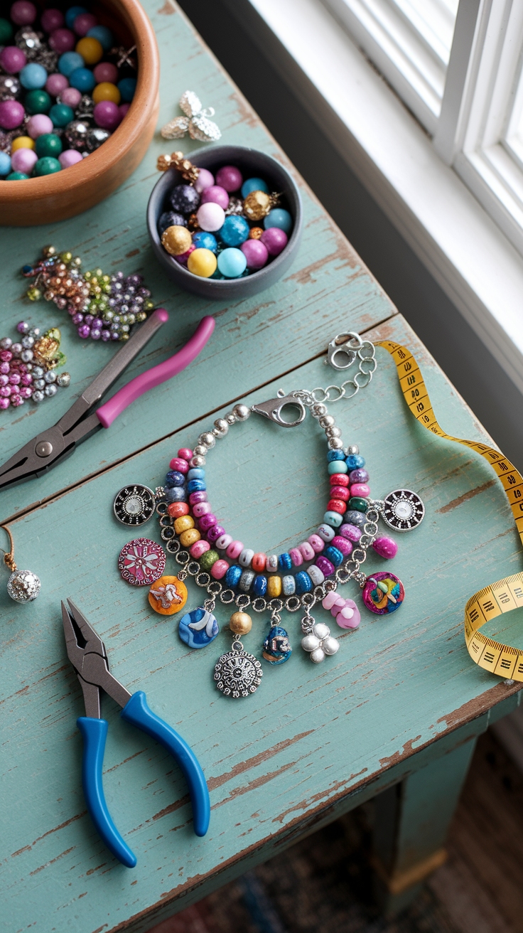 DIY Charm Bracelet Ideas to Showcase Your Personality outfit idea