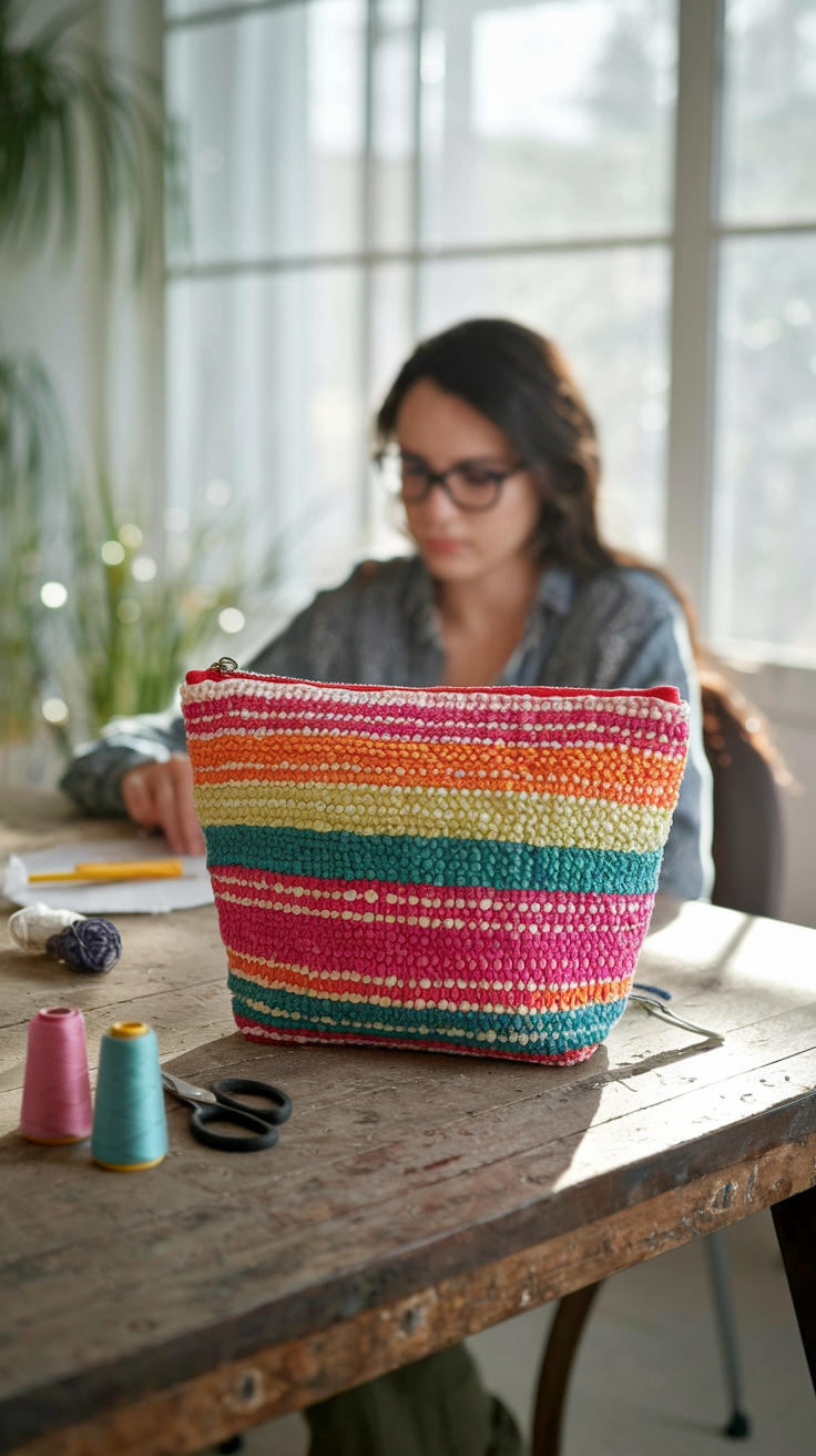 Step-by-Step DIY Pouch Bag for Beginners outfit idea