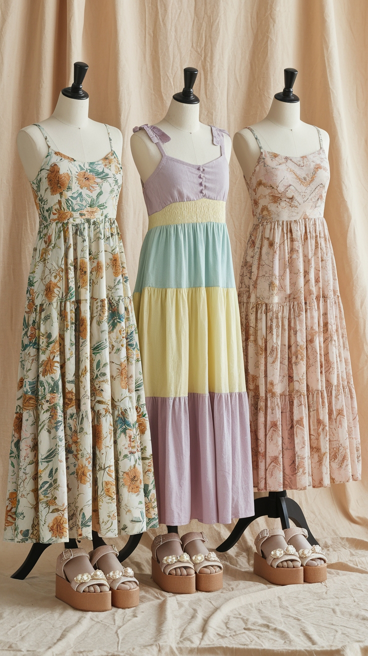 Chic Dresses Maxi for Effortless Style at Festivals outfit idea