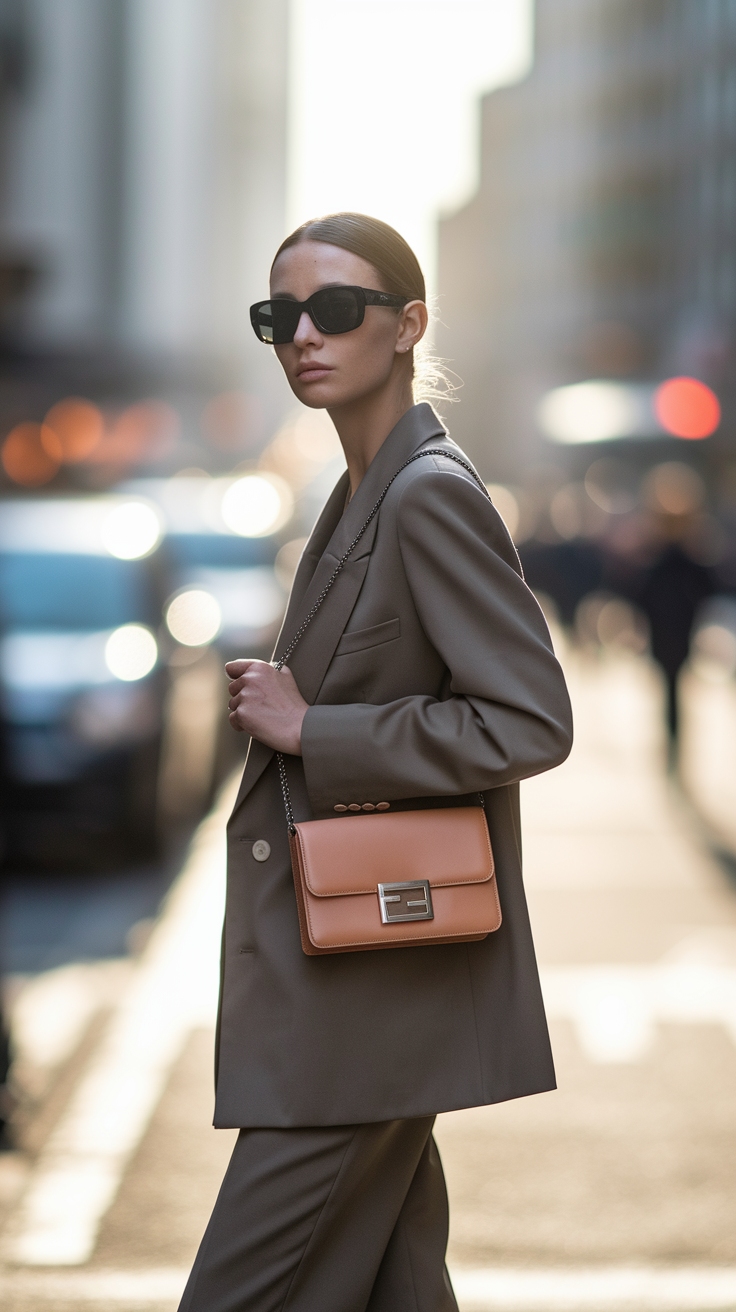 The Chic Appeal of the Fendi Baguette Mini outfit idea