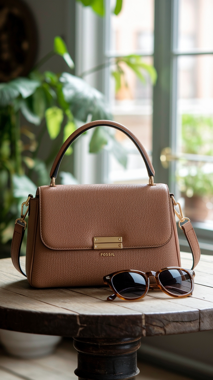 Fossil Jolie Baguette: Where Classic Meets Contemporary outfit idea