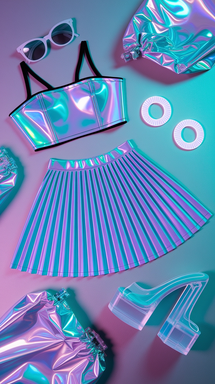 Futuristic Aesthetic Fashion: Step into Tomorrow's Trends outfit idea