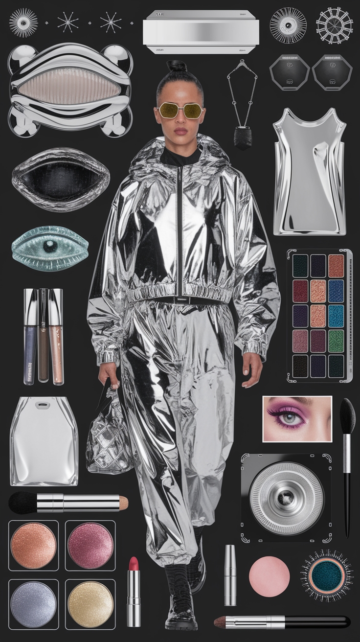 The Allure of Futuristic Fashion Aesthetic outfit idea