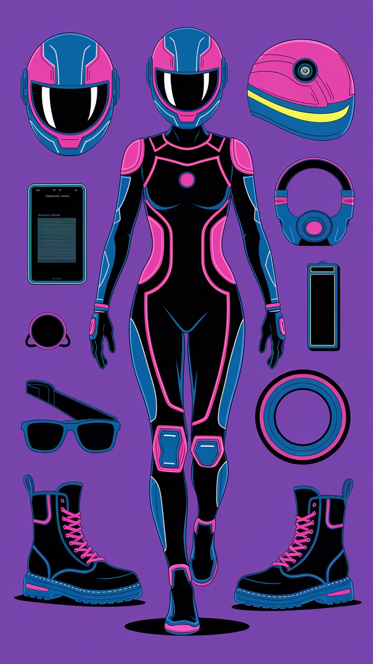 Mastering Futuristic Fashion Drawing Techniques outfit idea