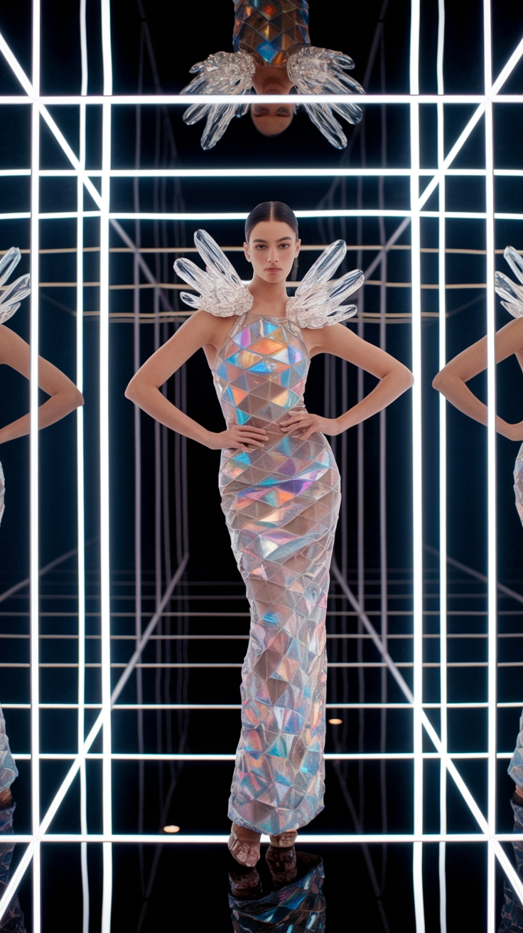 Creating a Futuristic Fashion Editorial Look outfit idea