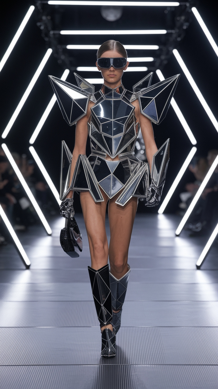 Futuristic Runway Fashion: Designers Pushing Boundaries outfit idea