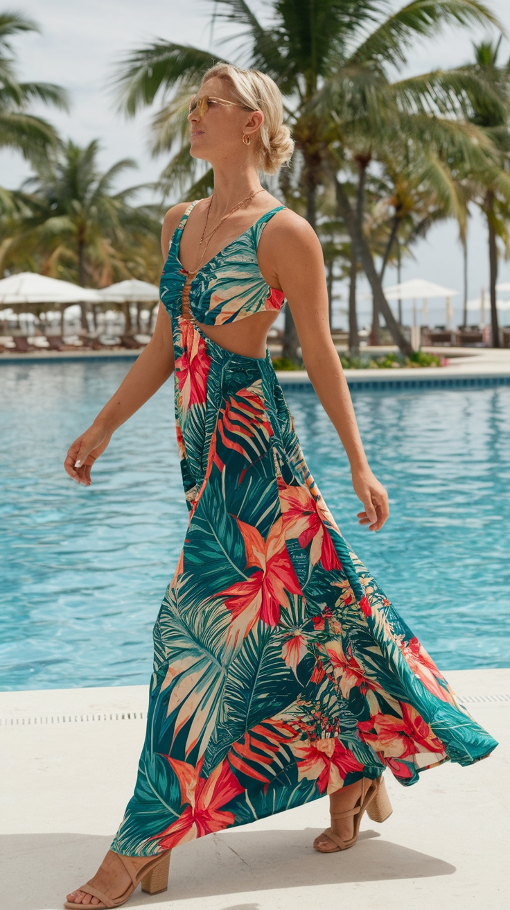 Holiday Maxi Dresses for Festive Celebrations outfit idea