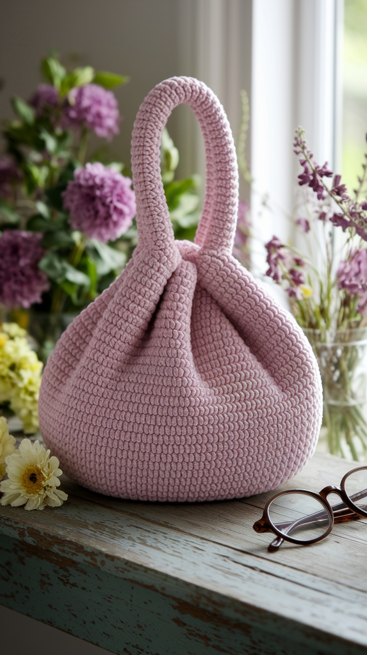 Japanese Knot Bag Crochet Patterns to Explore outfit idea