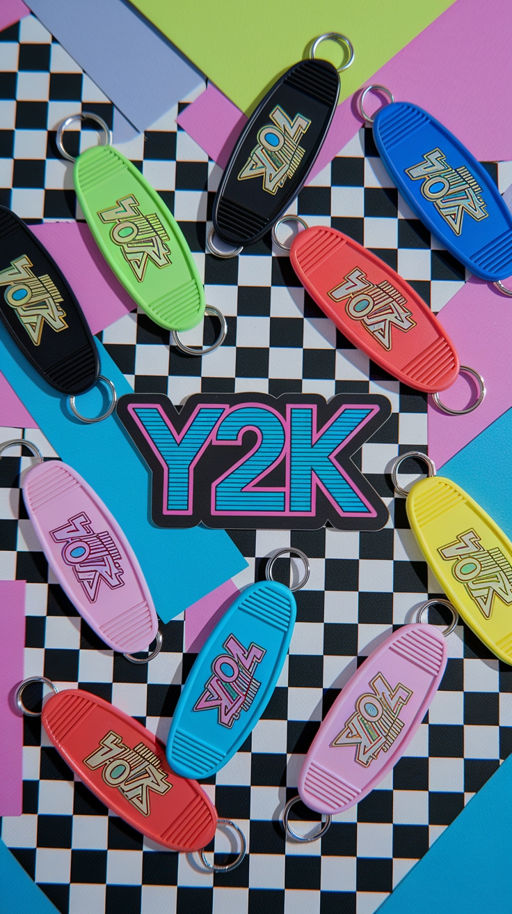 Keychain Y2K Styles That Bring Nostalgia to Your Accessories outfit idea