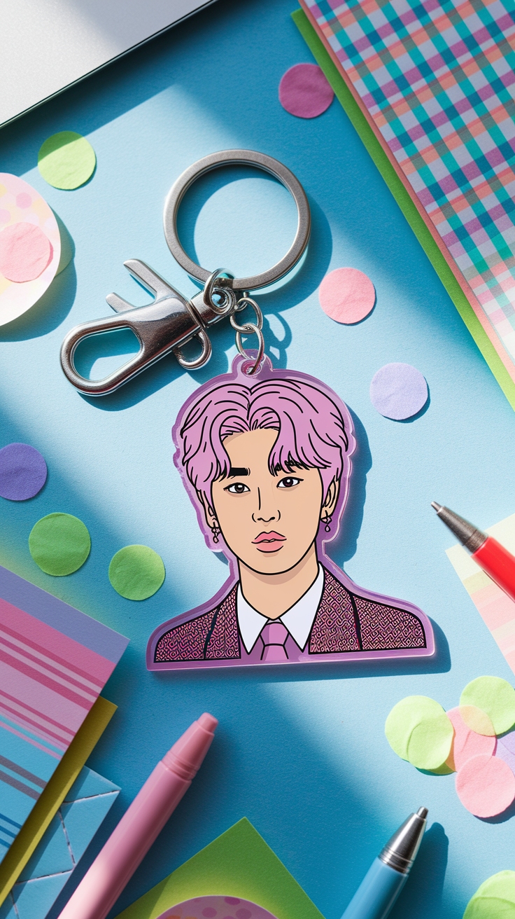 Kpop Acrylic Keychain: A Must-Have for Fans and Collectors outfit idea