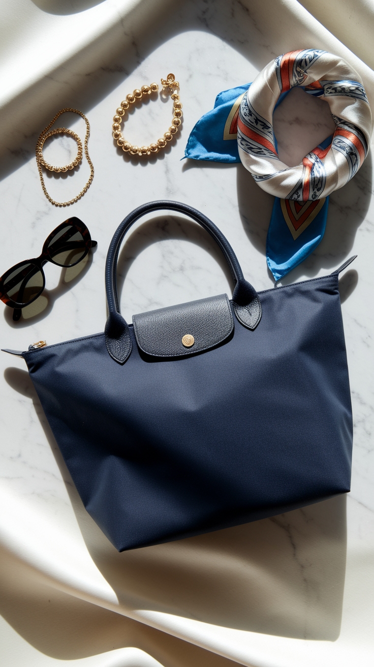 Longchamp Bag Accessories to Enhance Your Style outfit idea