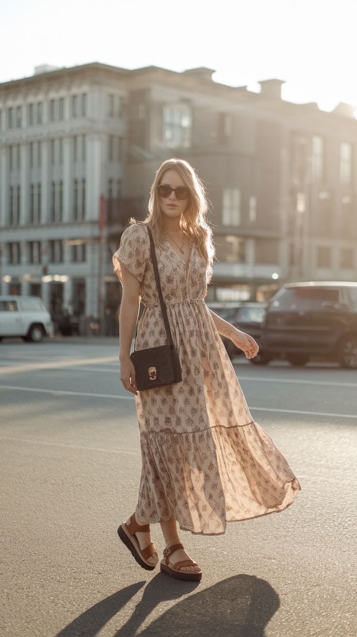 Maxi Dress Casual Boho Looks for Relaxed Days outfit idea