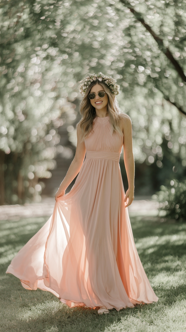 Trendy Maxi Graduation Dress Options for Every Body Type outfit idea