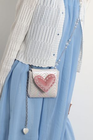 2023 Summer Mini Heart-Shaped Handbag for Women - Versatile Stylish Crossbody Phone & Coin Purse, Cute High-End Design