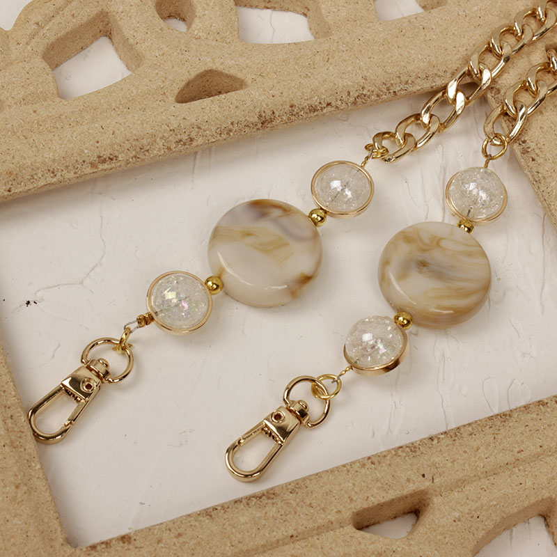 2023 Women's Bohemian Chain Shoulder Strap - DIY Crossbody Handheld Resin Bag Strap - Universal Fit for Fashionable Styles 2023 Women's Bohemian Chain Shoulder Strap - DIY Crossbody Handheld Resin Bag Strap - Universal Fit for Fashionable Styles