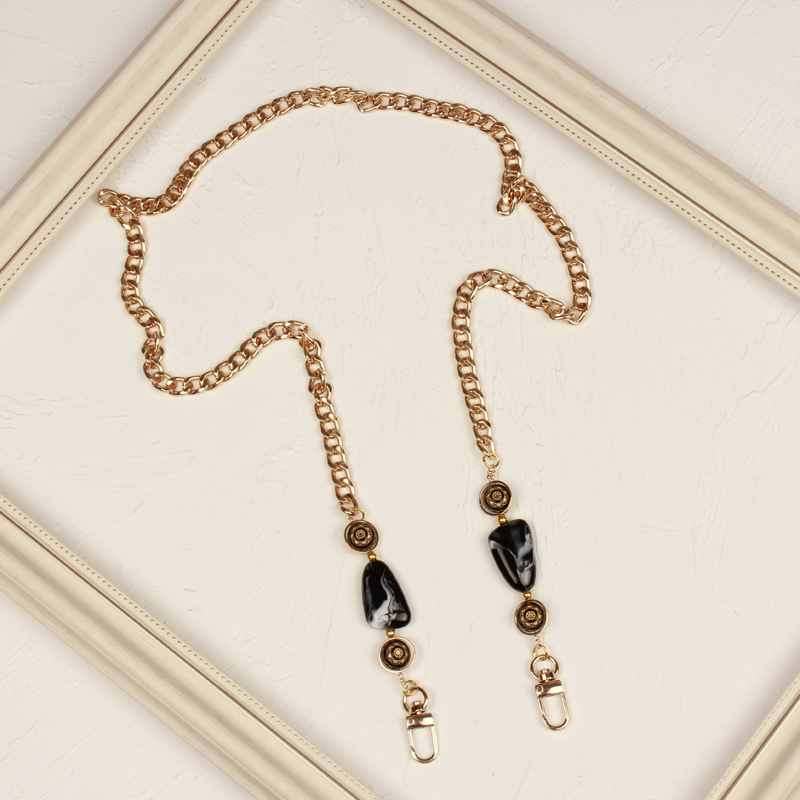 2023 Women's Bohemian Chain Shoulder Strap - DIY Crossbody Handheld Resin Bag Strap - Universal Fit for Fashionable Styles 2023 Women's Bohemian Chain Shoulder Strap - DIY Crossbody Handheld Resin Bag Strap - Universal Fit for Fashionable Styles