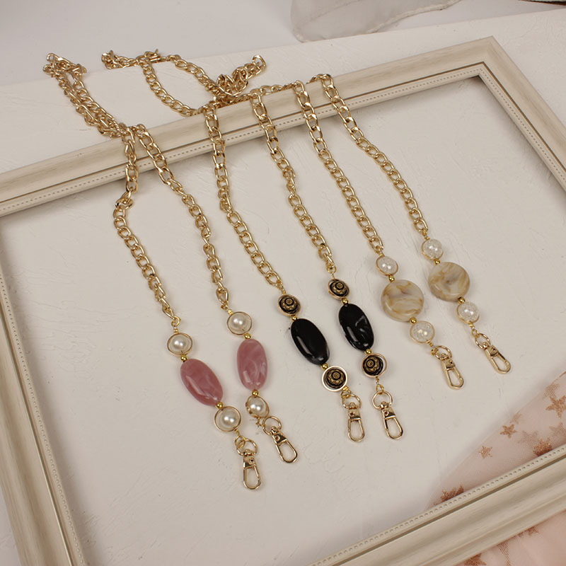 2023 Women's Bohemian Chain Shoulder Strap - DIY Crossbody Handheld Resin Bag Strap - Universal Fit for Fashionable Styles 2023 Women's Bohemian Chain Shoulder Strap - DIY Crossbody Handheld Resin Bag Strap - Universal Fit for Fashionable Styles