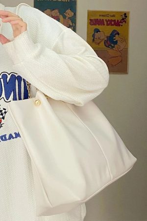 2023 Women's Soft Leather Large Capacity Tote Bag - High-End Niche Design, Perfect for College Students, Handheld & Shoulder Style