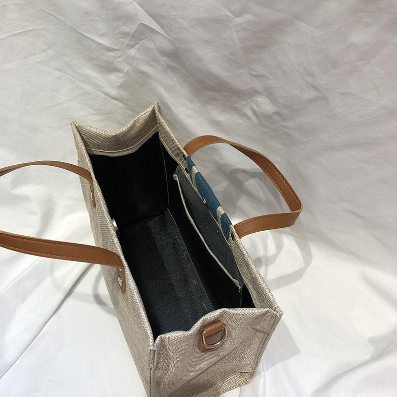 2024 Korean Style Women's Large Canvas Shoulder Crossbody Handbag - Simple Professional Commuter Fashion 2024 Korean Style Women's Large Canvas Shoulder Crossbody Handbag - Simple Professional Commuter Fashion