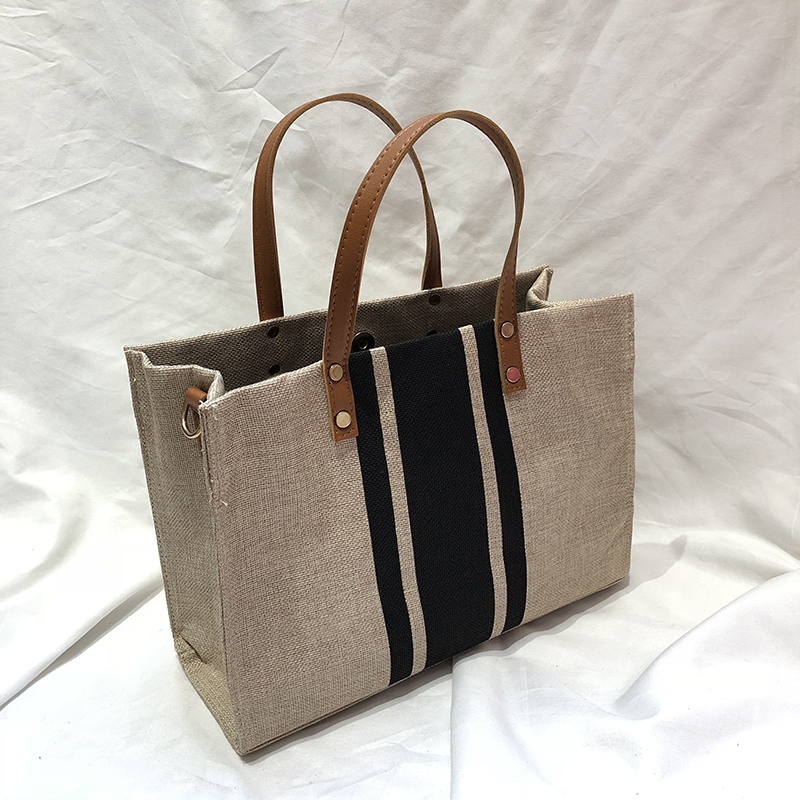 2024 Korean Style Women's Large Canvas Shoulder Crossbody Handbag - Simple Professional Commuter Fashion 2024 Korean Style Women's Large Canvas Shoulder Crossbody Handbag - Simple Professional Commuter Fashion