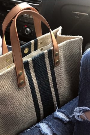 2024 Korean Style Women's Large Canvas Shoulder Crossbody Handbag - Simple Professional Commuter Fashion