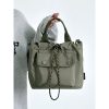 2024 Large Capacity Commuter Tote Bag for Women - Versatile Casual Shoulder and Crossbody Style