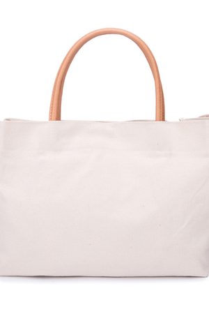 2024 Minimalist Large Capacity Shoulder Canvas Tote Bag - Dongdaemun Style Women's Shopping Bag