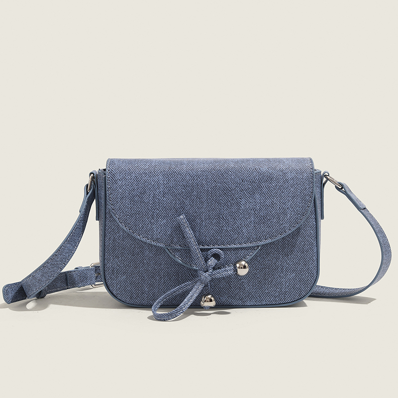 2024 Small Denim Square Bag with Bow - Fashionable Versatile Shoulder Crossbody Bag for Women, Trendy Y2K Style 2024 Small Denim Square Bag with Bow - Fashionable Versatile Shoulder Crossbody Bag for Women, Trendy Y2K Style